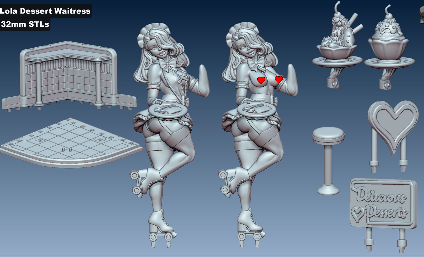 Lola Dessert Waitress | by Gaz