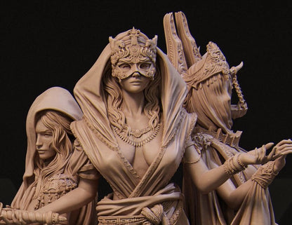 The Moirai Busts | by Nerikson
