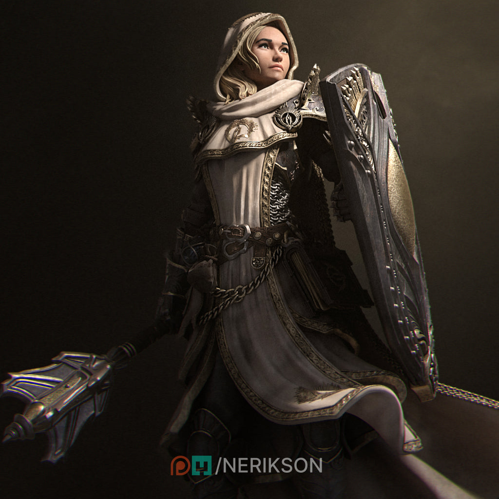 Madelein, Cleric of Light | by Nerikson