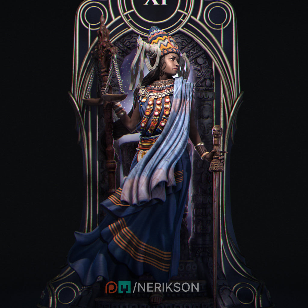 Justice Tarot Arcana | by Nerikson