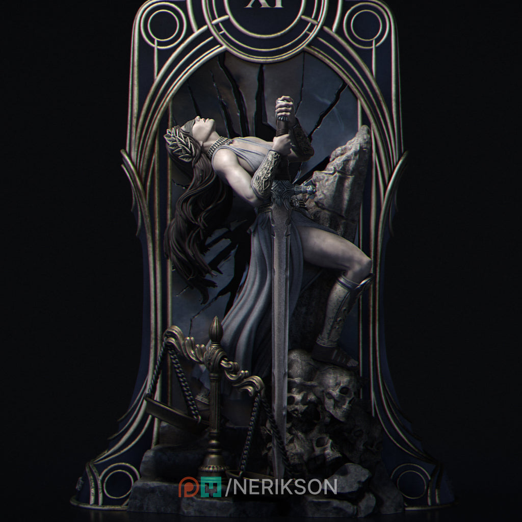 Justice Tarot Arcana | by Nerikson