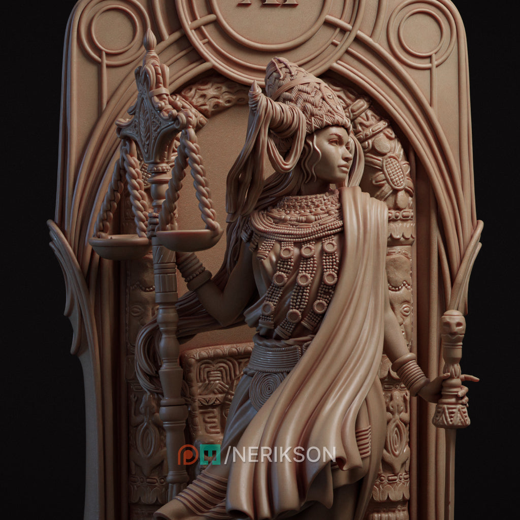 Justice Tarot Arcana | by Nerikson
