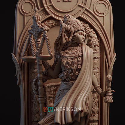 Justice Tarot Arcana | by Nerikson