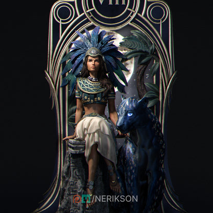 Strength Tarot | by Nerikson