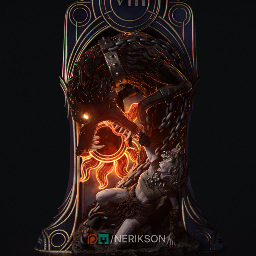 Strength Tarot | by Nerikson