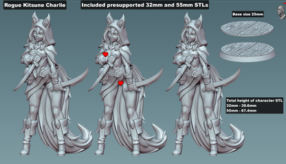 Rogue Kitsnue Charlie | by Gaz Minis