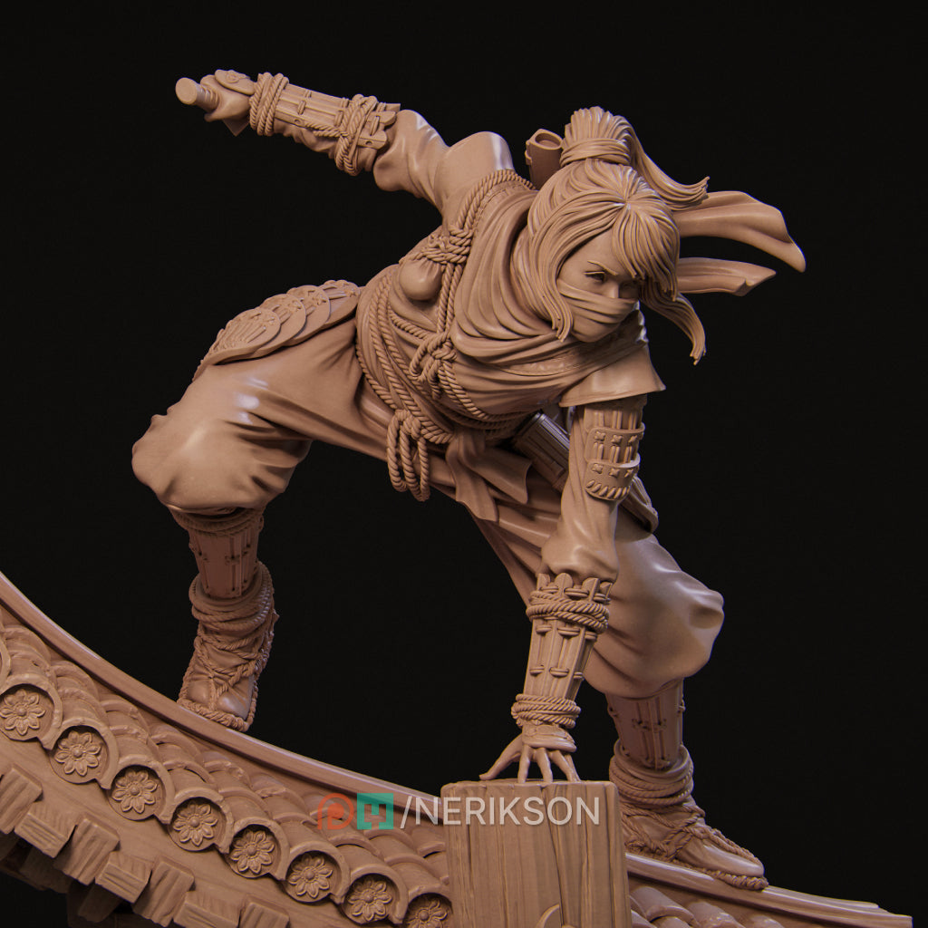 Shizuka, the Younger Kawata Sister | by Nerikson