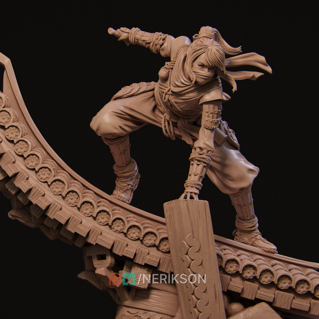 Shizuka, the Younger Kawata Sister | by Nerikson