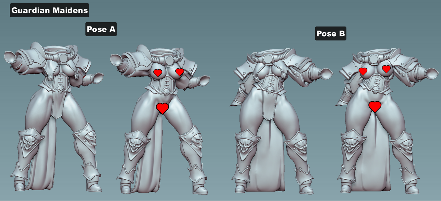 Guardian Maidens | by Gaz Minis