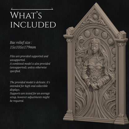 Sleeping Princess Bas Relief | by Nerikson