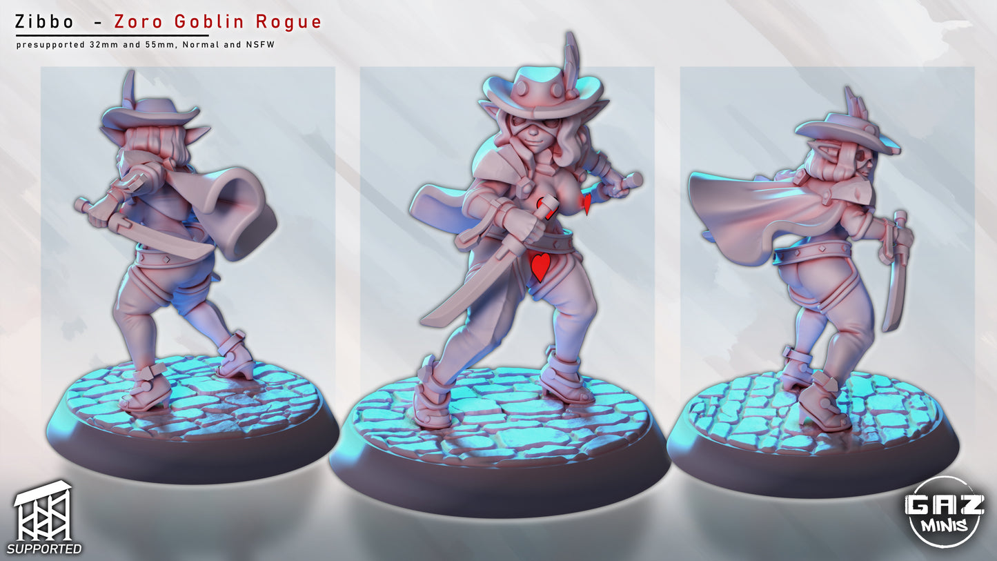 Zibbo Goblin Rogue | by Gaz Minis