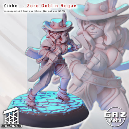 Zibbo Goblin Rogue | by Gaz Minis