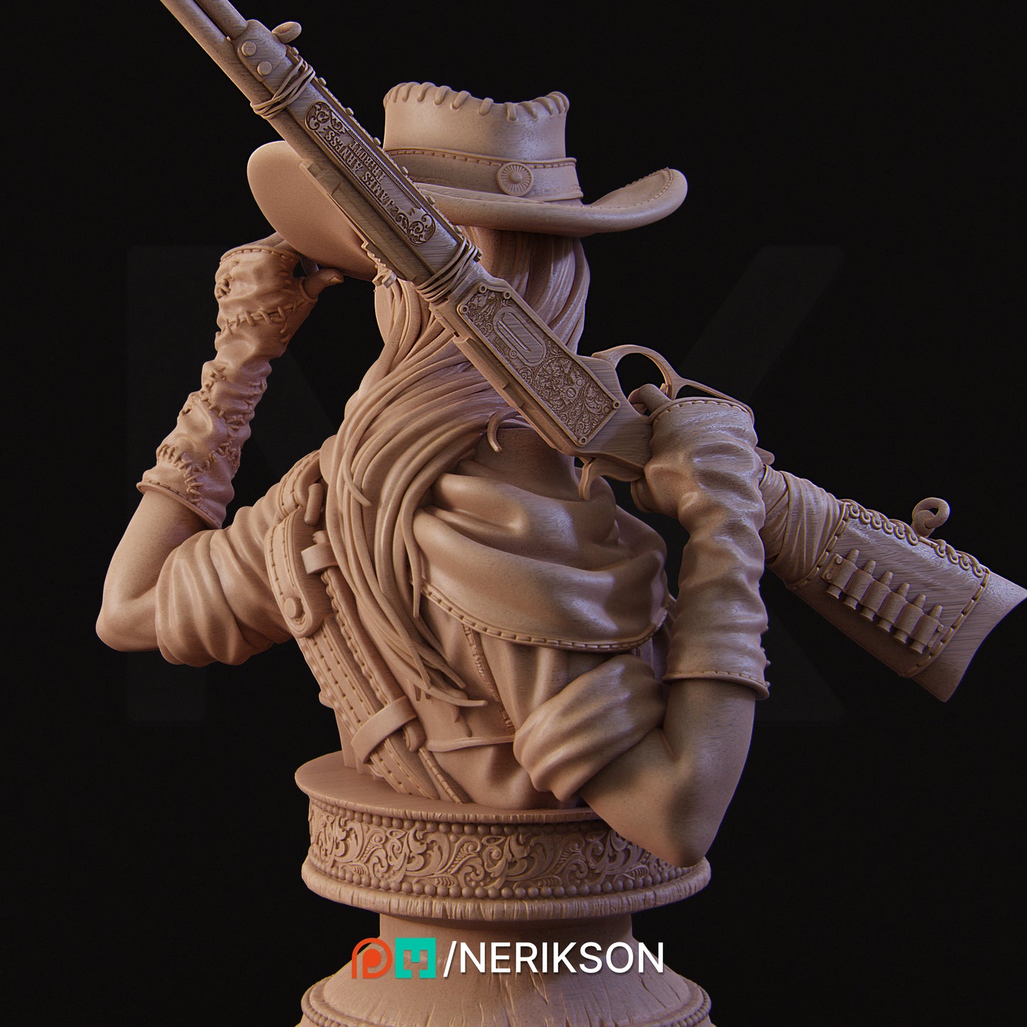 Jane the Gunslinger Bust | by Nerikson