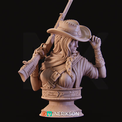 Jane the Gunslinger Bust | by Nerikson
