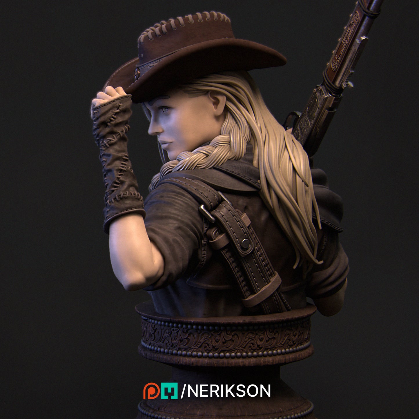Jane the Gunslinger Bust | by Nerikson