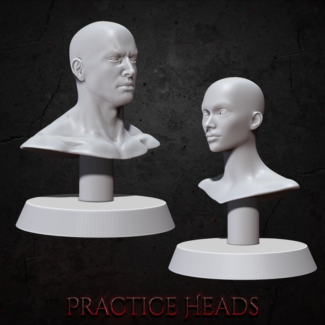 Male and Female Mannequins and Busts |by Bella Nacht Miniatures