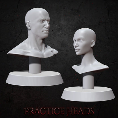 Male and Female Mannequins and Busts |by Bella Nacht Miniatures