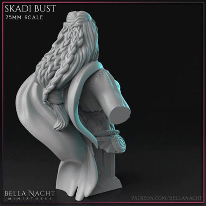 Skadi Bust | by Bella Nacht Miniatures