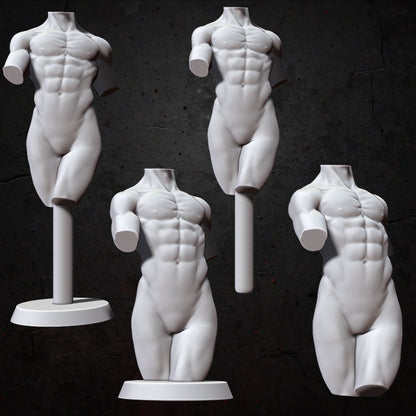 Male and Female Mannequins and Busts |by Bella Nacht Miniatures