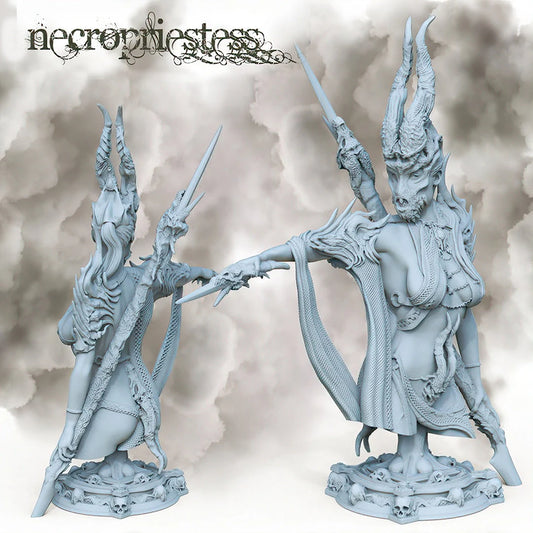 Necropriestess Bust | by Printomancer