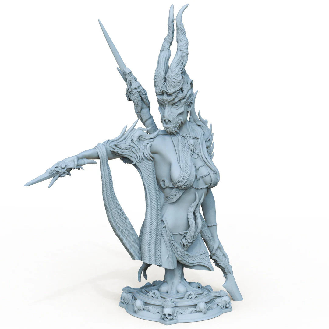 Necropriestess Bust | by Printomancer