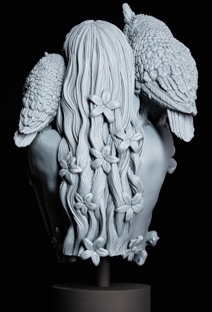 Elowen, the Dryad Bust | by Printomancer