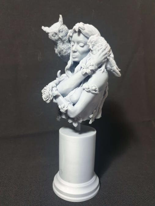 Elowen, the Dryad Bust | by Printomancer