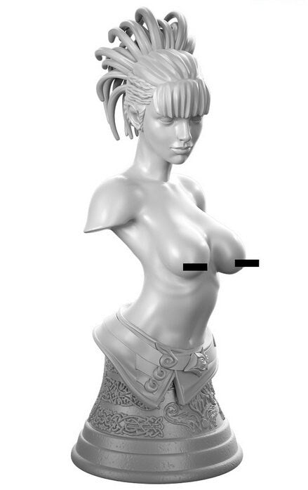 Lorraine Bust | by Hold My Miniature