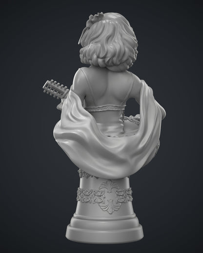 Grogella Bard Bust | by Hold My Miniature