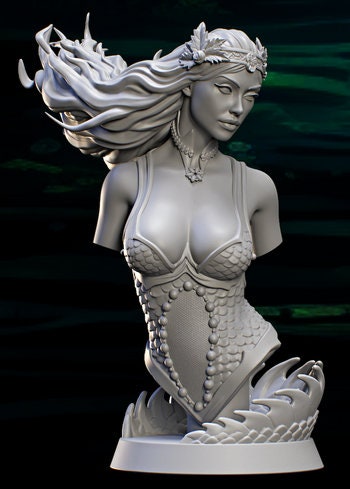 Morgana Seawhisper Bust | by Mystic Makers Miniatures
