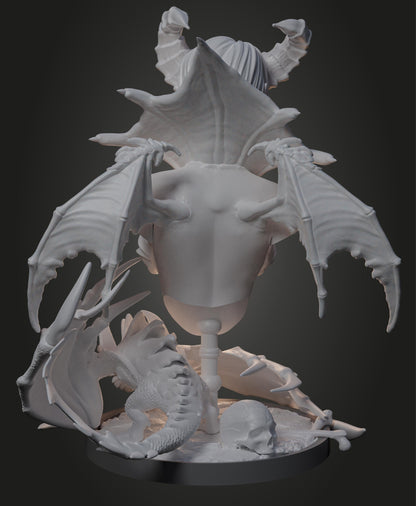 Scarlet Bloodmoon Bust | by AMCM Studios