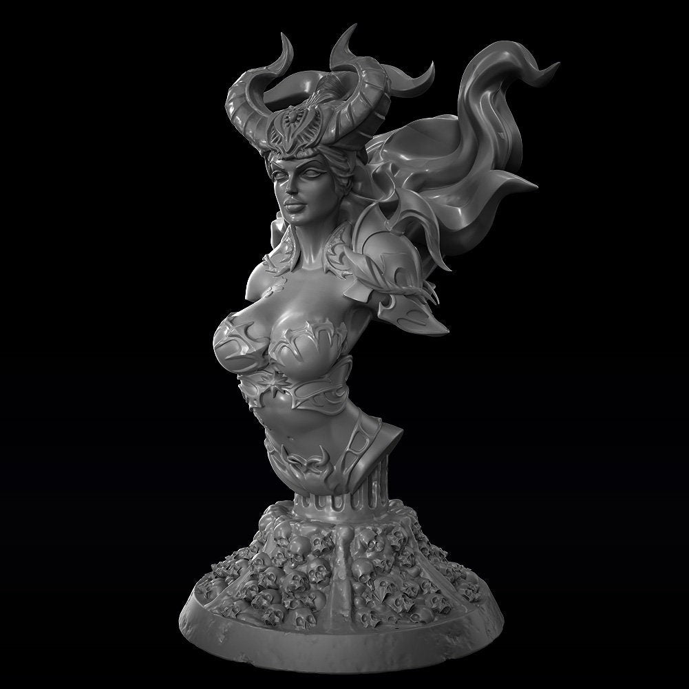 Succubus Witch Bust | by Hold My Miniature