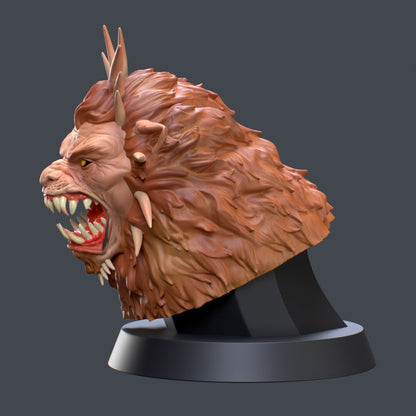 Manticore Bust | by Hold My Miniature