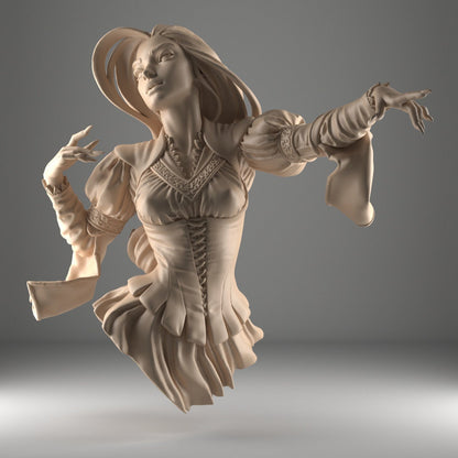 Dragoslava Witch Bust | by Blackthorn Miniatures