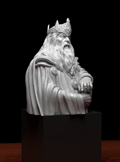 The Last Battle of the King Bust | by Nocturna Models