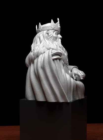 The Last Battle of the King Bust | by Nocturna Models