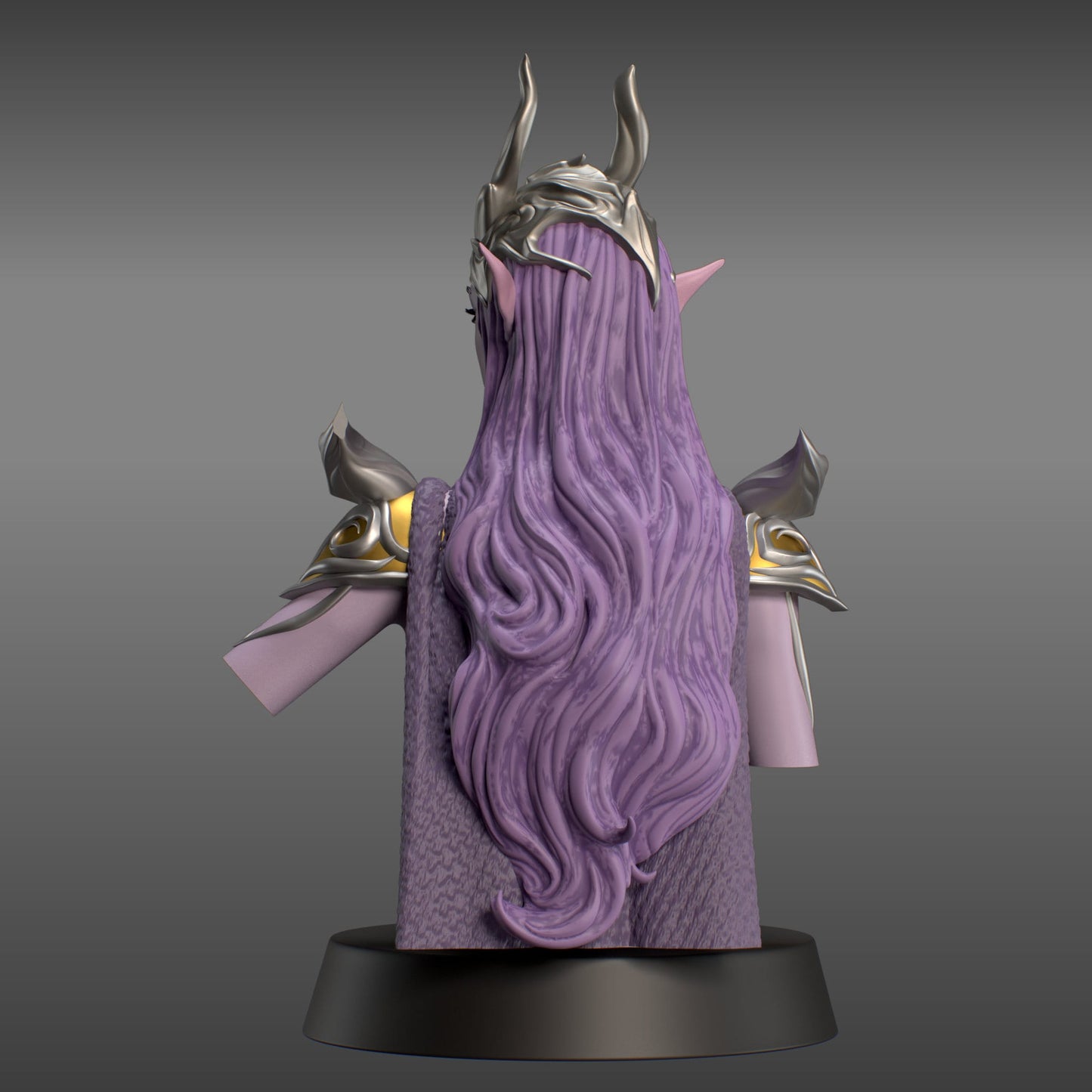 Zehyra Shadowthorn Bust | by Hold My Miniatures