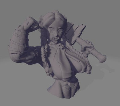 Barbarian Wheyfu's Busts | by Goomer Miniatures