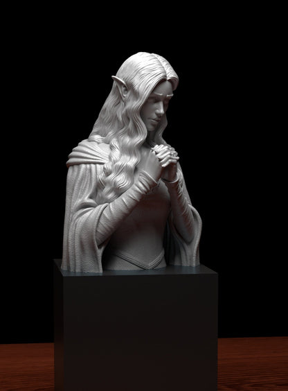 The White Leaf Bust | by Nocturna Models