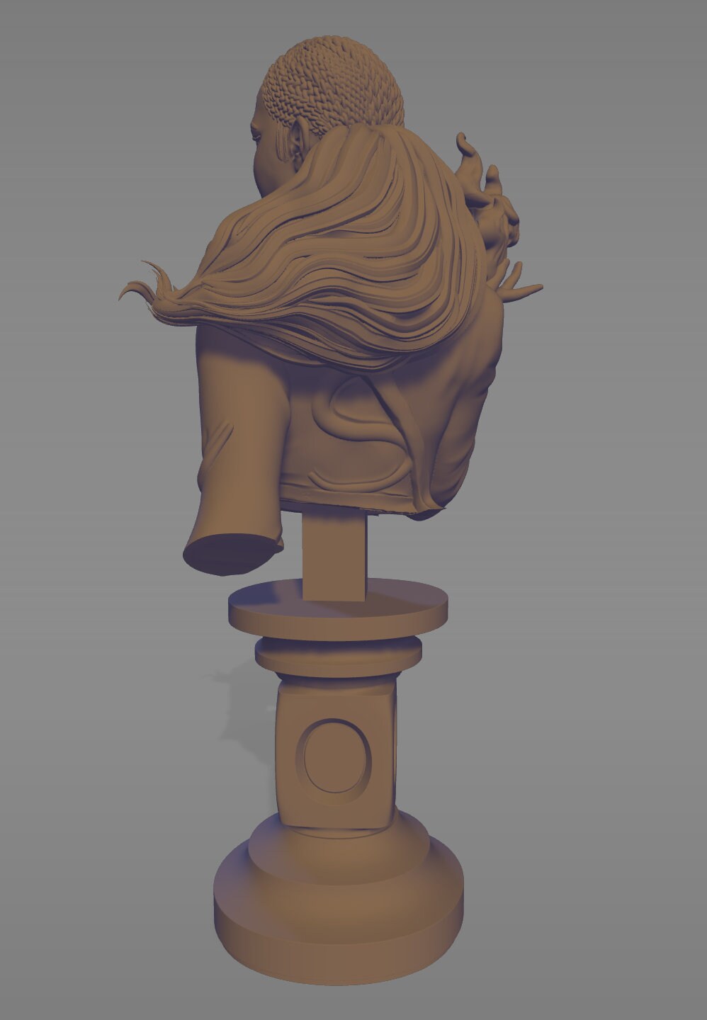 Nanjala, the Desert Mage Bust | by Ounce Art