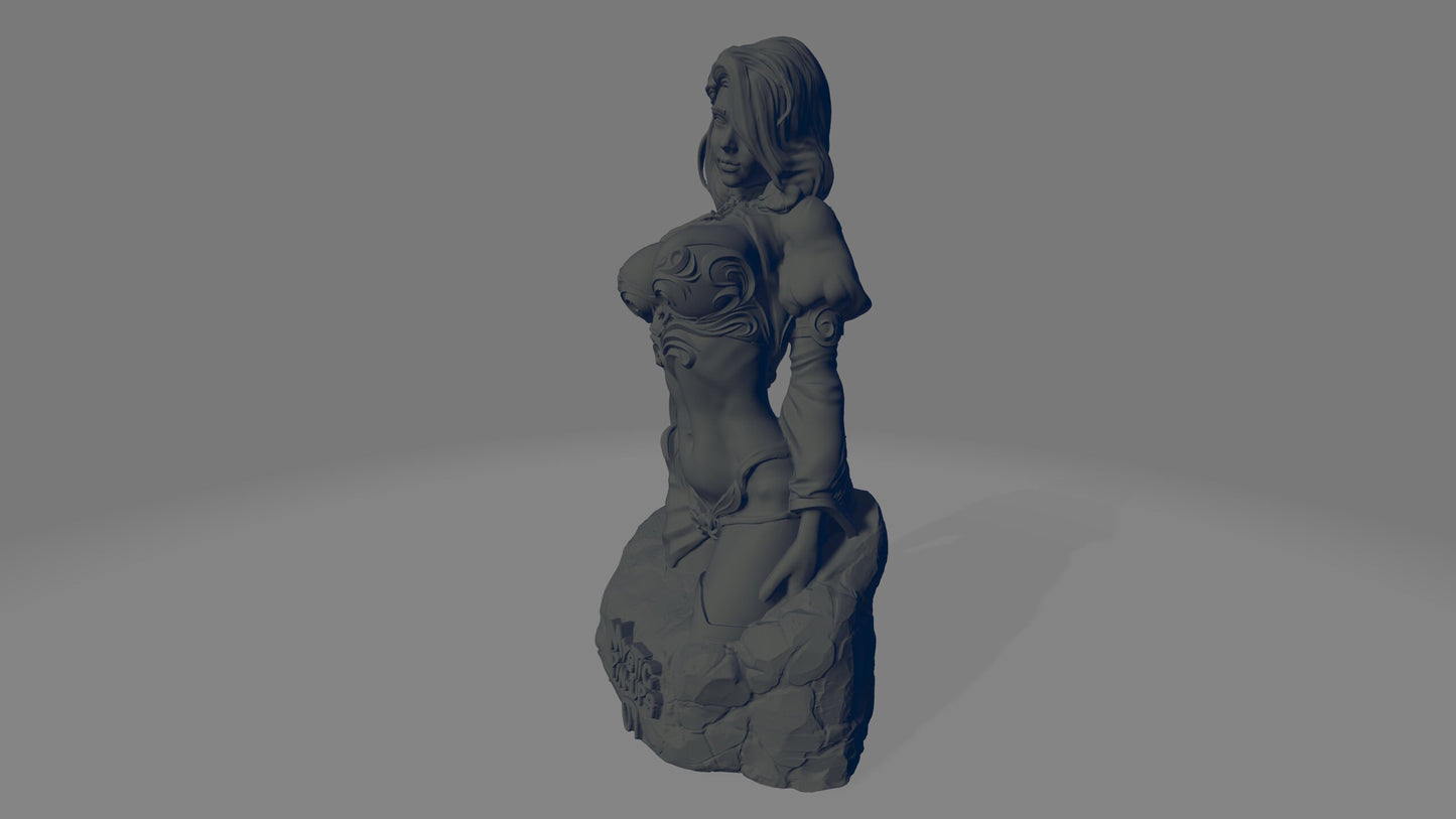 Calista Bust | by Nomad Sculpts