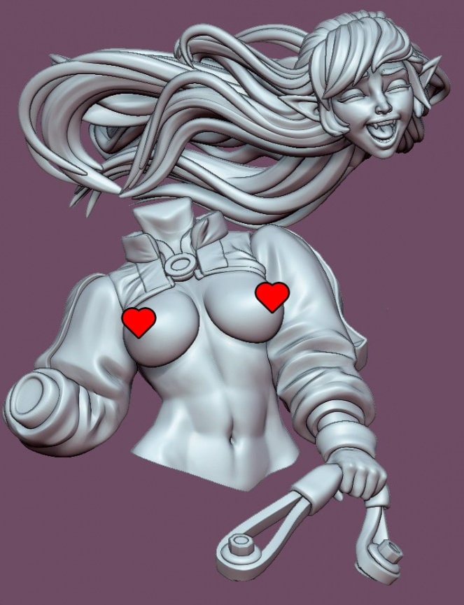 Skull Rider Sammy Bust | by Gaz Minis