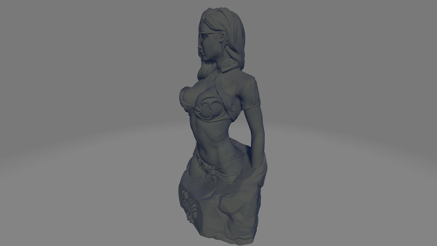 Moirraine Bust | by Nomad Sculpts
