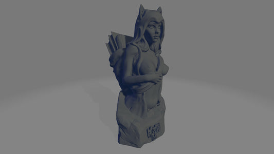 Leona Bust | by Nomad Sculpts