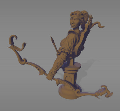 Anu, the Steppe Maiden Bust | by Ounce Art