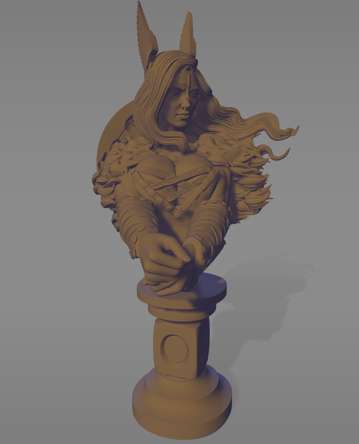 Ylva, Fury of the North Bust | by Ounce Art