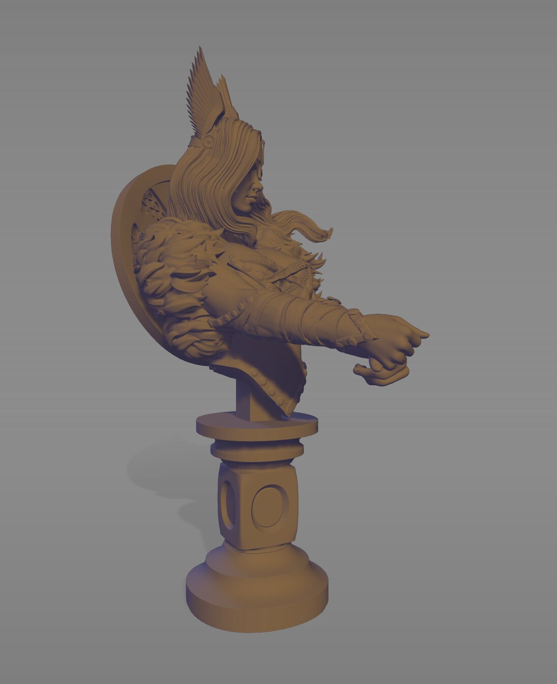 Ylva, Fury of the North Bust | by Ounce Art
