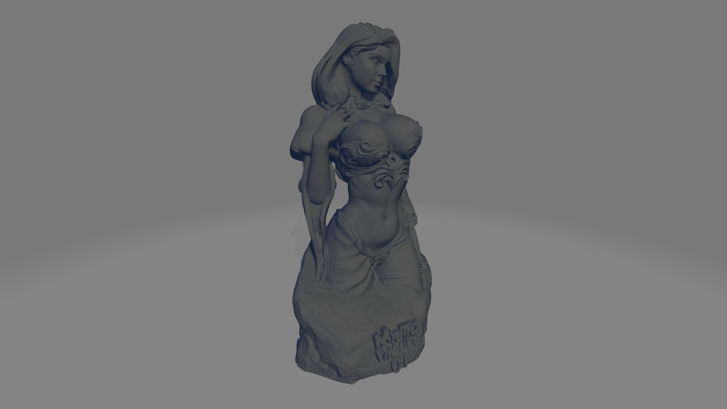 Calista Bust | by Nomad Sculpts
