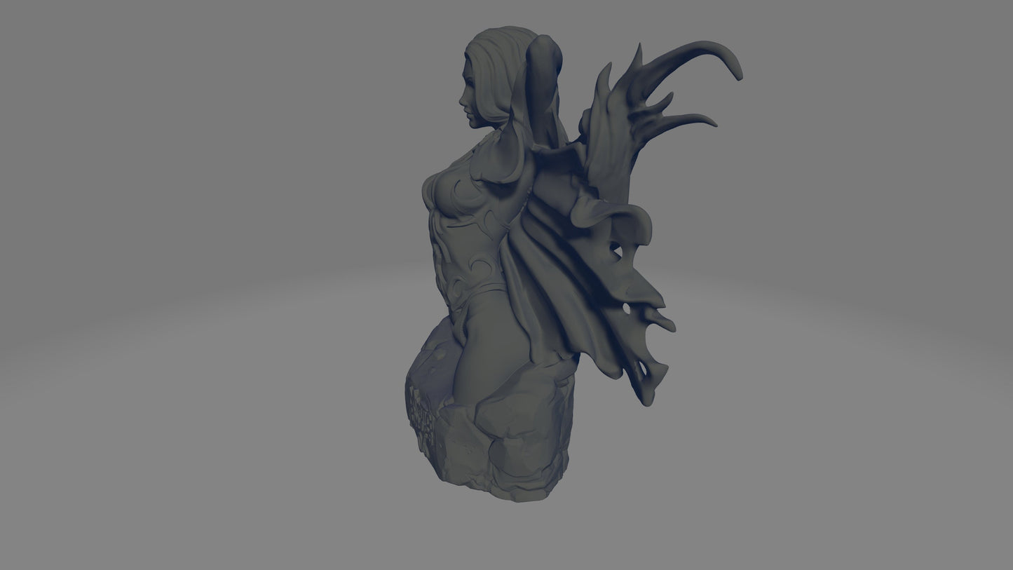 Naila Bust | by Nomad Sculpts