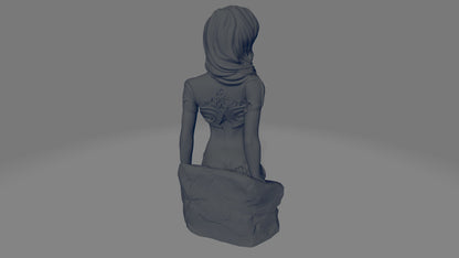 Moirraine Bust | by Nomad Sculpts